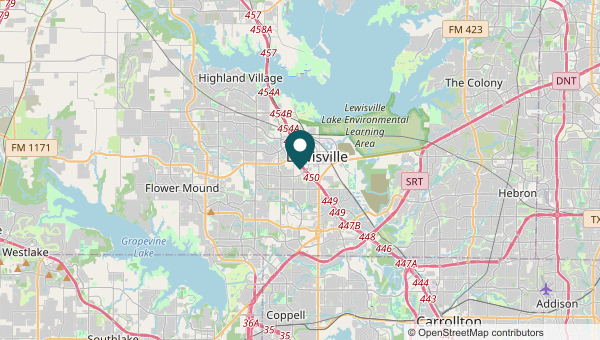 Lewisville roofing service area